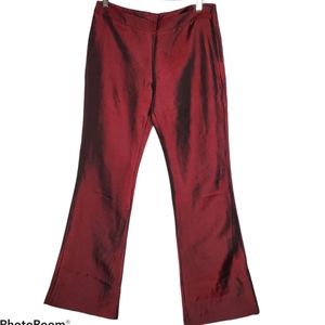 NWT Versus by Versace Red Satin Pants